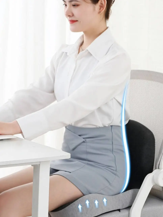 Подушка ортопедична для сидіння PS-03 Сірий Вінниця