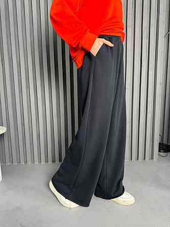 Женский стильный повседневный костюм из трехнитки диагональ Красный Одесса