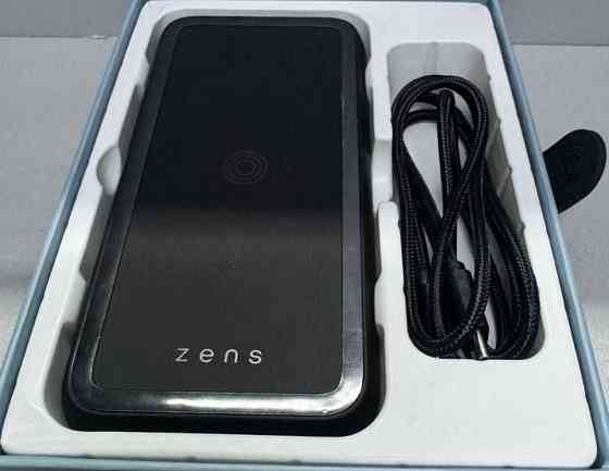 Повербанк с беспроводной зарядкой Zens Magnetic Single 10.000mAh Новый! Харьков