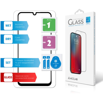 Скло захисне ACCLAB Full Glue Samsung A24 5G (1283126573682) Вінниця - фото 6