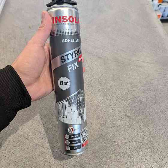 Клей-піна INSOLA Styro Fix Premium 850 мл Киев