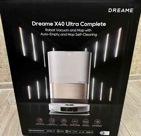 Dreame X40 Ultra Complete White,Black ЕВРОПА. Харьков