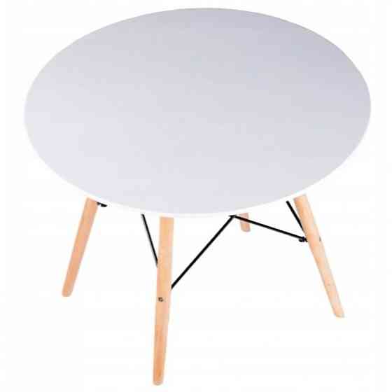 Столик кухонный обеденный Bonro В-957-600 60х72 см стол круглый для кухни Киев