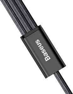 Кабель BASEUS 3in1 CAMLT-SU01 1.2M черный Киев