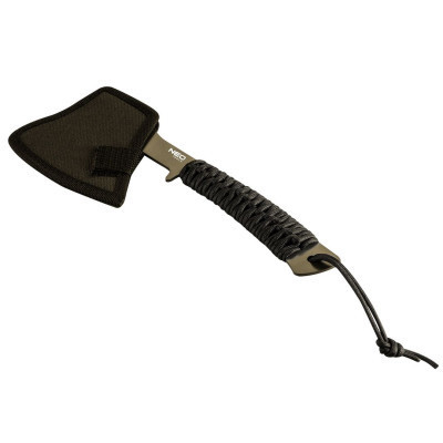 Сокира Neo Tools 26см, лезо 8см, 3Cr13, ручка з паракорду (63-118) Вінниця - фото 6