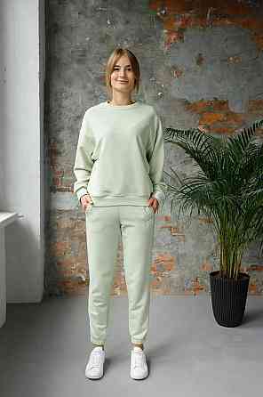 Костюм спортивний жіночий трикотажний Оливковий M/L Харків