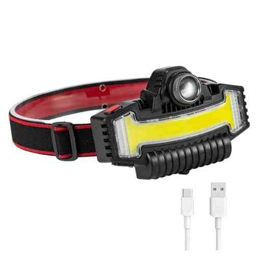 Гарний ліхтарик для риболовлі Bailong BL-W685-LTS+COB+RGB, Ліхтарик світлодіодний JW-197 на голову Київ