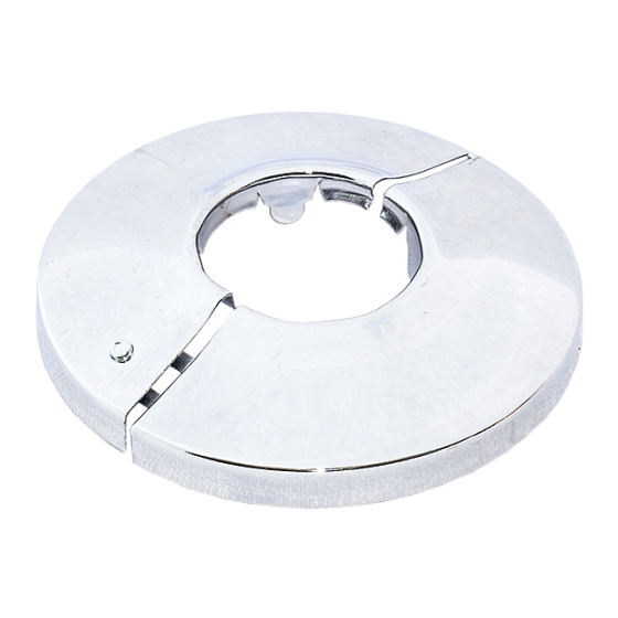 Чашка-декор для ексцентрика змішувача 3/4 розбірна латунеь глибина 8мм 65мм Харків