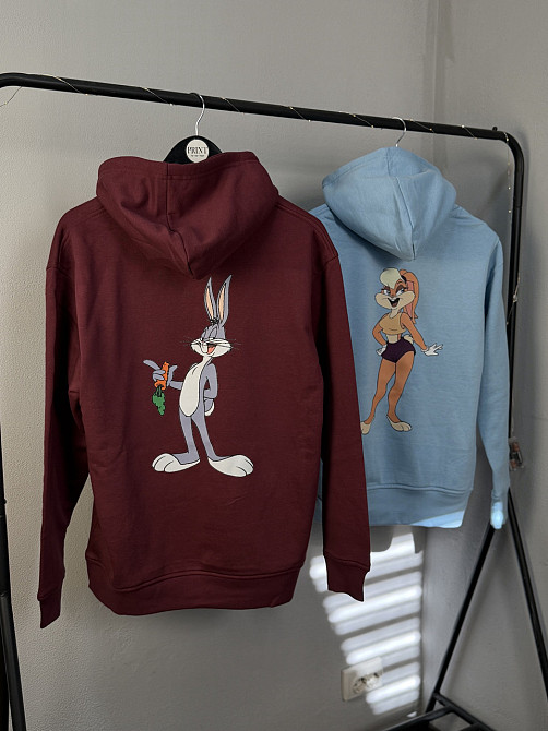 Парні худі Bugs Bunny та Lola Bunny з принтом Чернівці - фото 6