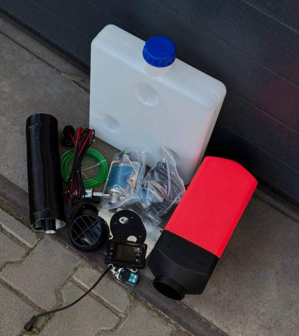 Автономний дизельний обігрівач (Webasto) Ondragon 8 кВт 12/24В, LCD-дисплей, таймер, пульт ДК Київ - фото 9