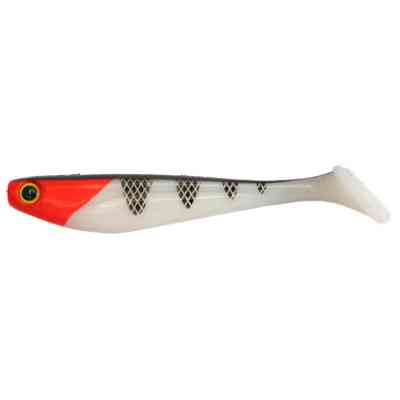 Силікон рибальський FishUP Wizzle Shad 8" 357 - Red Head (1шт/уп) (1864.11.43) Вінниця