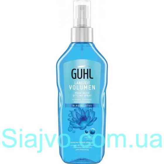 Спрей для укладання Föhn-Aktiv довготривалий об'єм GUHL, 150 мл (Німеччина) GUHL Styling Spray Föhn- Львів