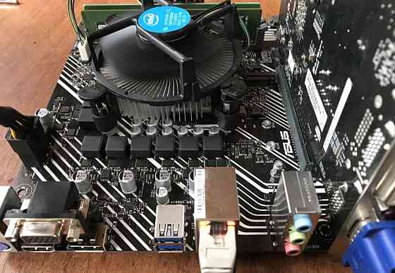 Процесор: 13-105/8Gb. DDR4 RAM / ASUS Prime H510M, кулер. Київ