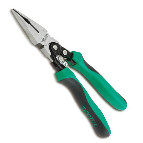 Плоскогубці подовжені посилені 220 мм 8,5" TOPTUL DFBE228E Одеса - фото 1