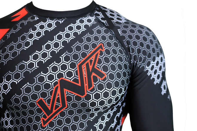 Рашгард з довгим рукавом VNK Contact Red XL Каменское - изображение 4