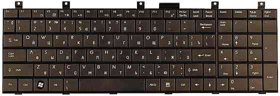 Клавиатура для ноутбука MSI (MS 1675) Black, RU Вінниця