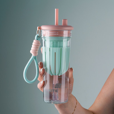 Бутылка для воды Kite 650 мл, рожево-зелений (K25-1219-1) Винница - изображение 10