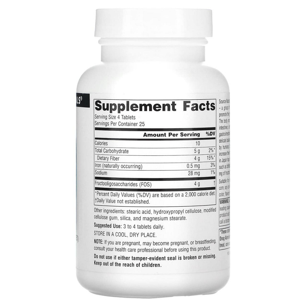 Фруктоолігосахариди Source Naturals FOS 1000 мг 100 таблеток Київ - фото 2