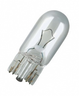 Покажнена лампа розжарювання OSRAM 2825 W5W 12 V W2,1X9,5D 5X10FS Харків - фото 1