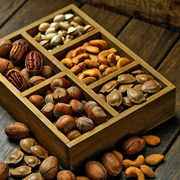 Менажница деревянная 