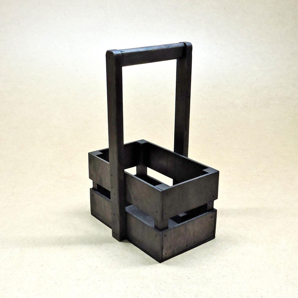 Подарунковий кошик "Шеллі 12х20" венге Миколаїв - фото 2