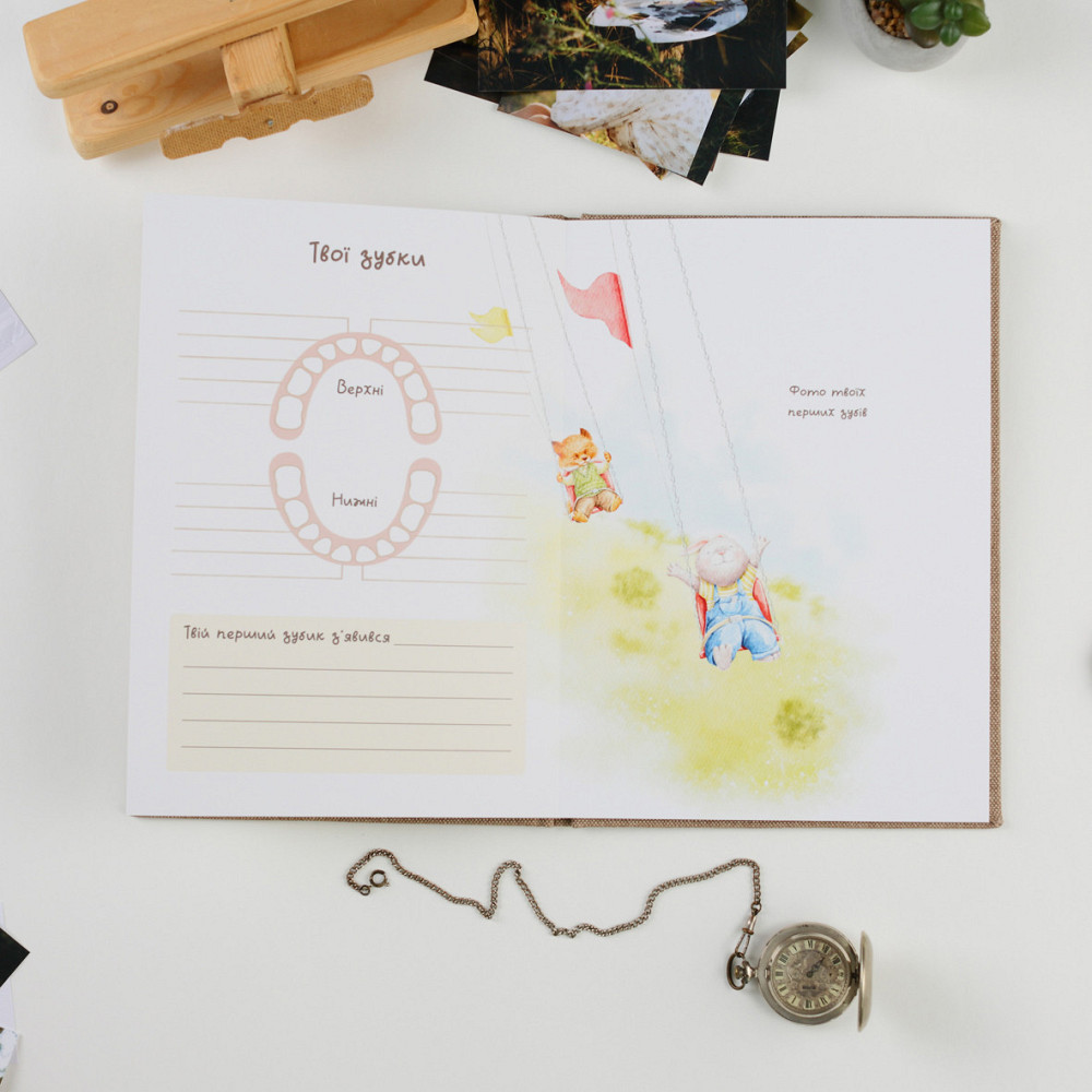 Дитяча метрика у обкладинці з тканини Тернополь - изображение 6