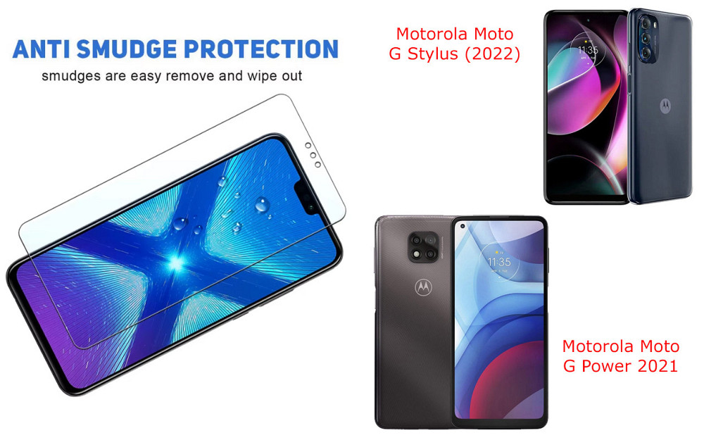 Захисне скло NeoGlass для Motorola Moto G Stylus (2022), G Power 2021 – надпрозоре та стійке Київ - фото 3