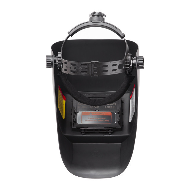 Маска зварювальника "Хамелеон" INTERTOOL SP‑0061, авт. затемнення, 2 сенсора, DIN 11, вікно 90×30 мм, РР універсальна маска Львів - фото 4