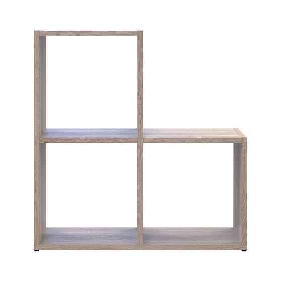 Стелаж Doros Степ 2х2 Дуб сонома відкритий 69х28.8х71.4 DRS-011762 (41516155) Дніпро