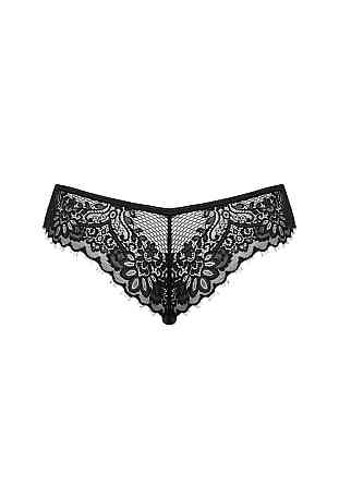 Трусики Maderris panties Obsessive черный, XS/S Sex Aura Киев