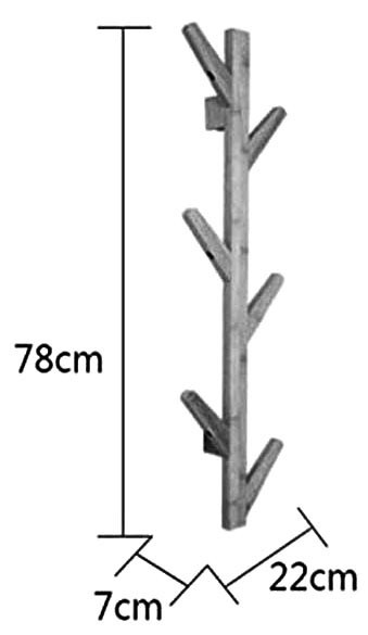 Вішалка для сумок "Маркал 6" венге Миколаїв - фото 2