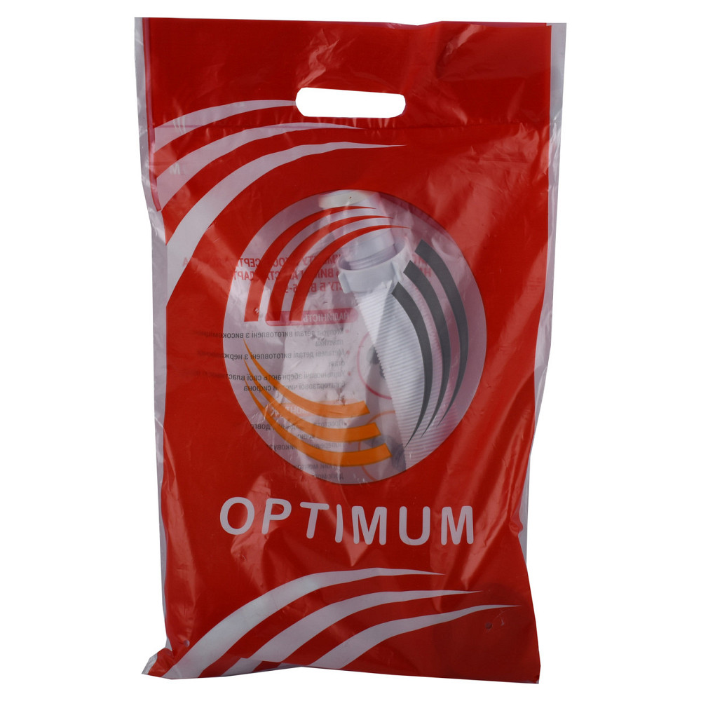 Сифон OPTIMUM 1 1/2| *40 для умивальника та мийки з литим випуском і гофртрубою 40*40/50 OPTI 11043 Київ - фото 6