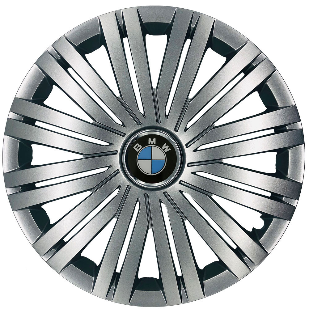 Автомобильные модельные колпаки R17 BMW 502 4шт, SJS, серебряные Винница - изображение 1