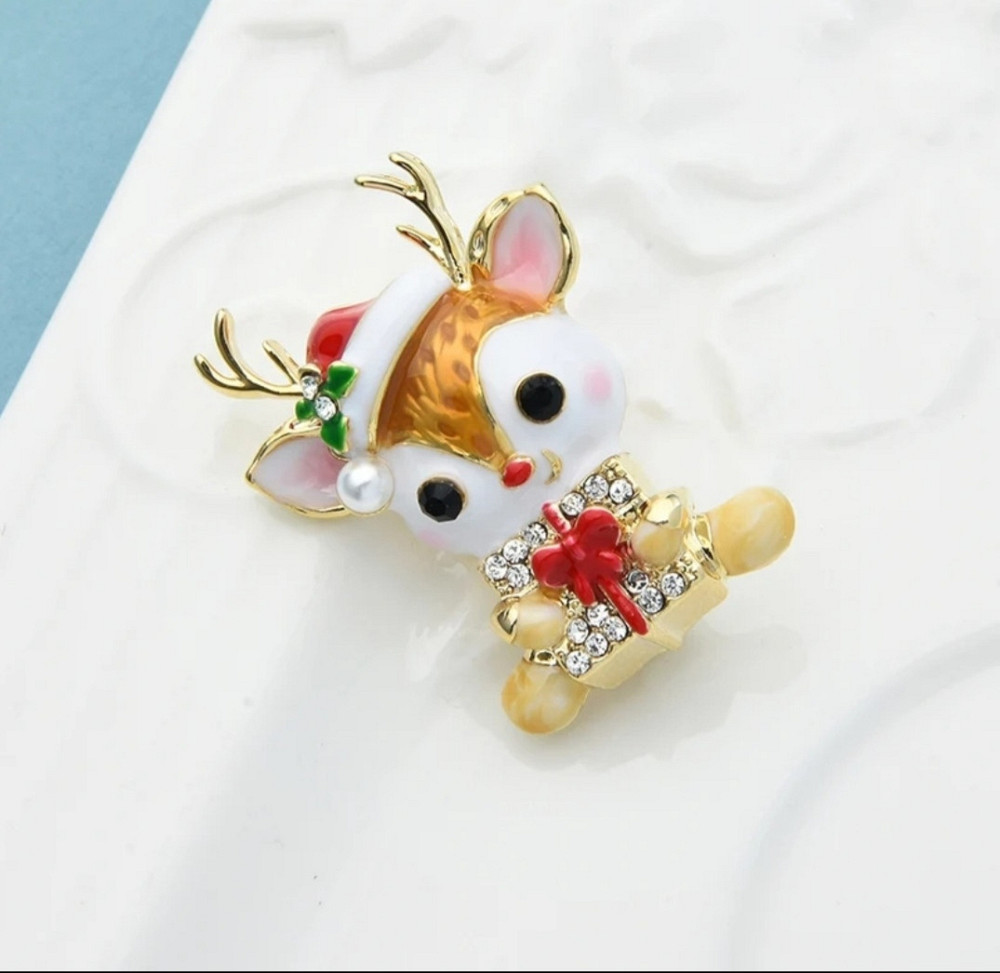 Брошка "Оленятко" Сміла - фото 1