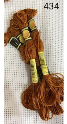 Мулине для вышивки 434 Киев - изображение 1