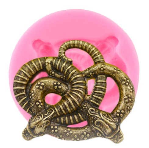 Силиконовая форма Змея 75 мм розовый Киев - изображение 1