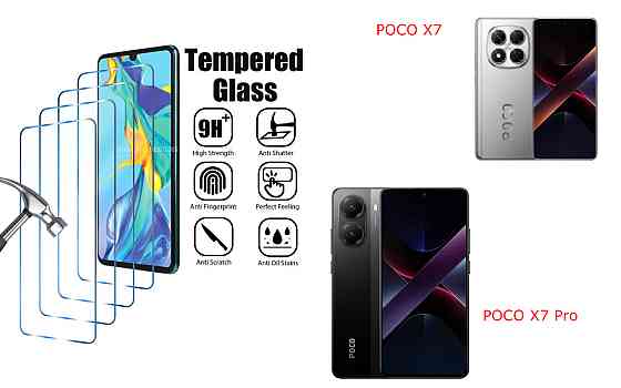 Захисне скло ArmorGlass для POCO X7, POCO X7 Pro – стійке до подряпин та ударів Київ