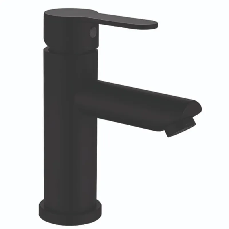 Змішувач для умивальника Zerix DAX-001-A Black з нержавної сталі SUS304 Харків - фото 1