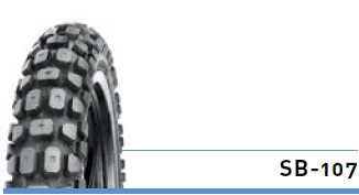 Шина мотоцикл 80/90 -21 TT SB-107 шипування -2 Мукачево - фото 1