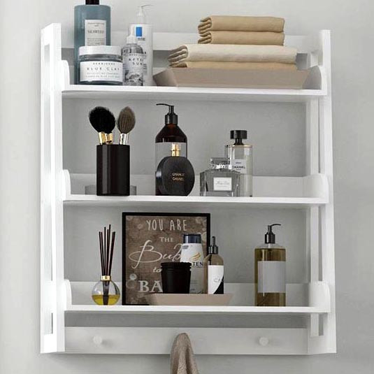 Полиця для ванної "Бамберг 50" зефір Миколаїв - фото 1