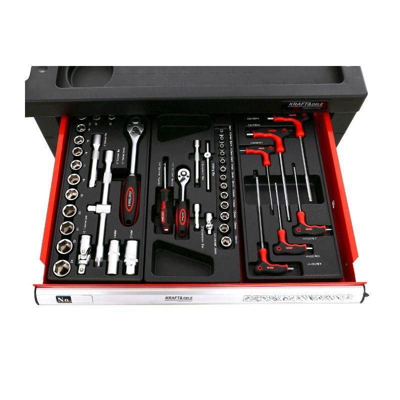 Ящик с инструментом  Kraft&Dele KD361   263 элемента Киев - изображение 8