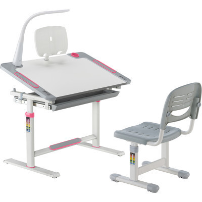 Парта зі стільцем FunDesk Littonia Pink Вінниця - фото 8