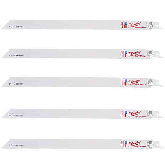 Полотно для шабельних пил MILWAUKEE, 300х2,5/1,8мм, (5шт), (універсальні) Одесса