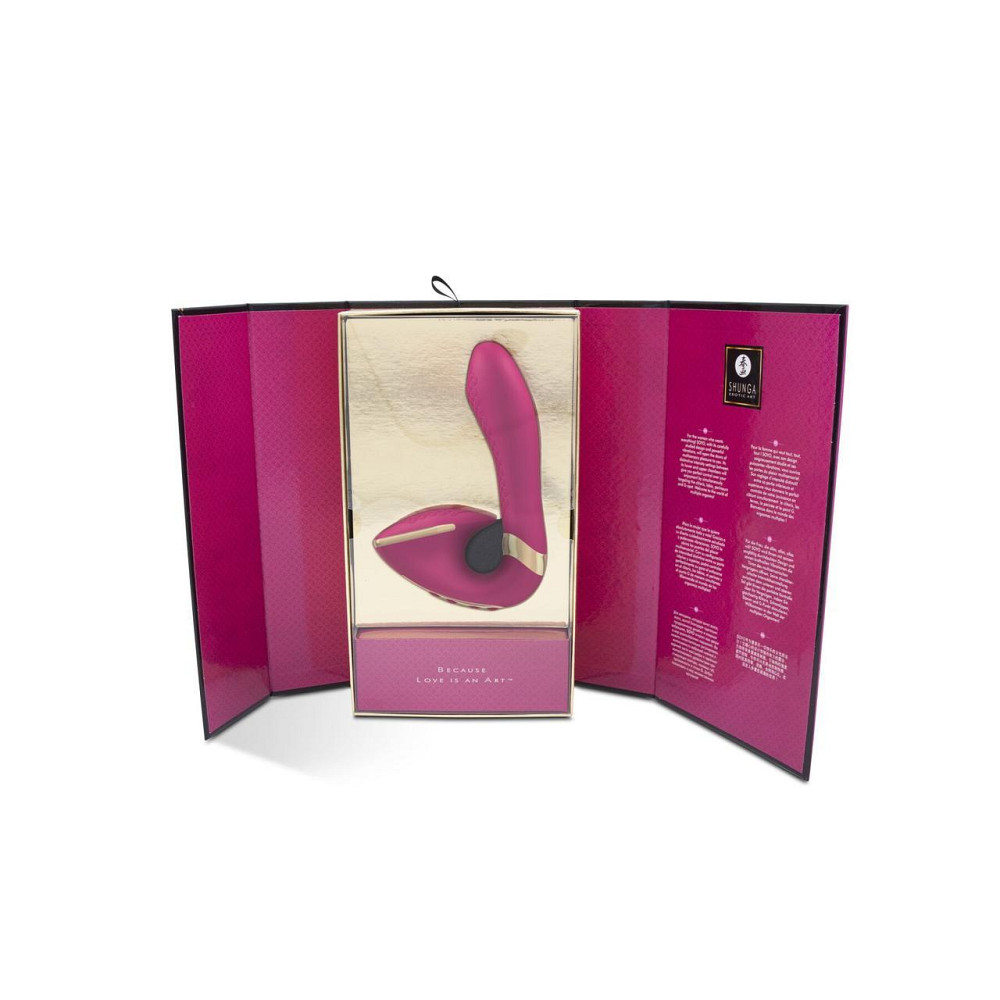Вагинально-клиторальный вибратор Shunga Soyo Raspberry Sex Aura Киев - изображение 5