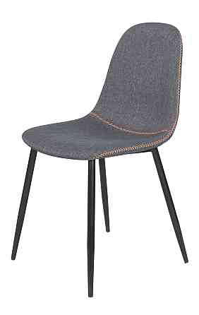 Стілець Немо, чорний/ тканина сіра Киев