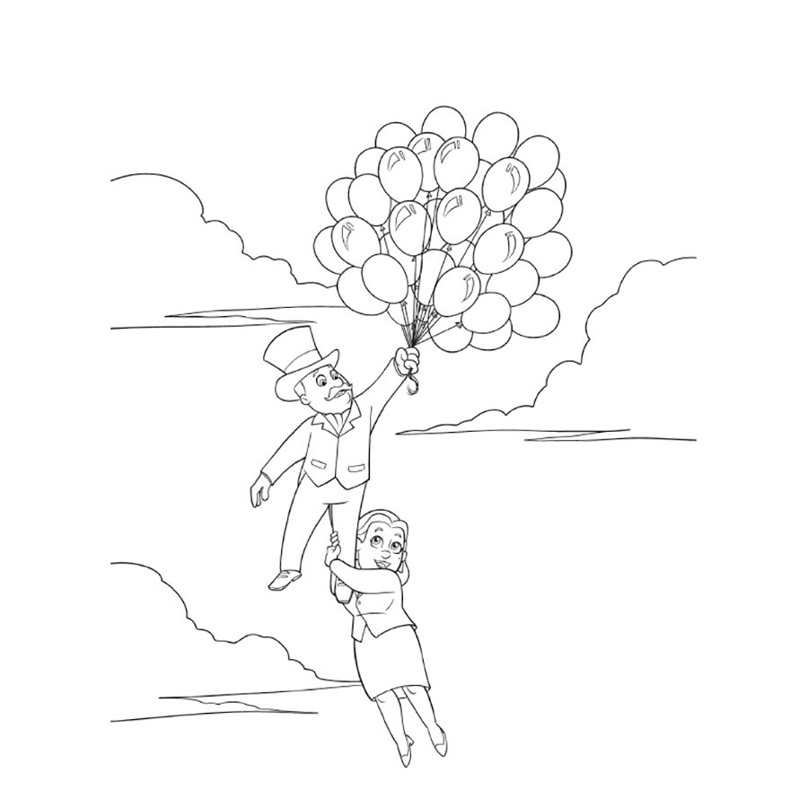 Приключенческие раскраски 