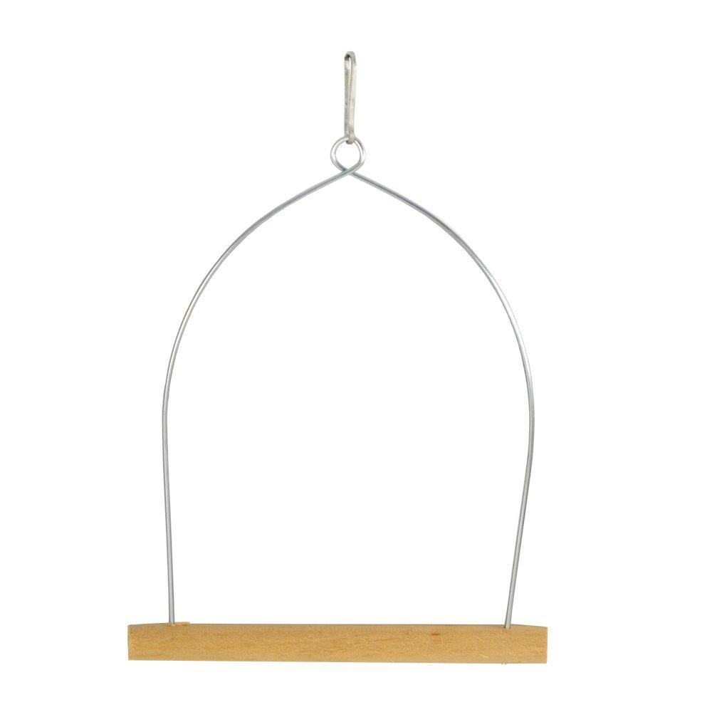 Деревянные качели (Д001) для попугаев маленькая, Лори Киев - изображение 1