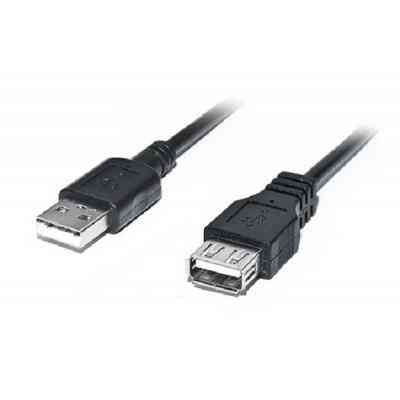 Дата кабель USB 2.0 AM/AF 2.0m Pro black REAL-EL (EL123500028) Вінниця