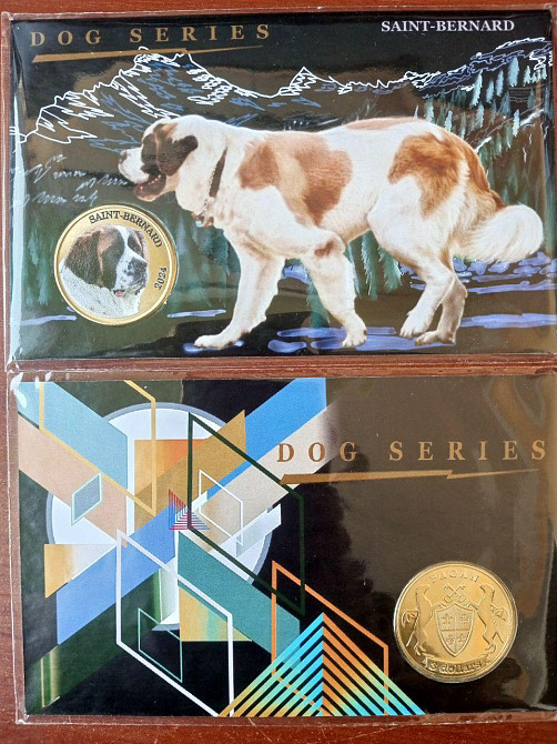 Острів Паган 3 доллара 2024 САНТ БЕРНАР Полтава - фото 1