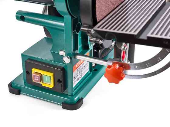 Дисково-стрічний шліфувальний верстат (0.55 кВт, 150 мм) Sturm BG6055DB (читайте опис) Рівне